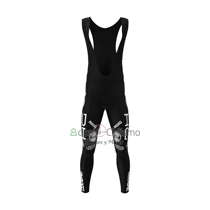 Androni Giocattoli Ropa Ciclismo Culotte Largo 2022 Hombre Mangas Largas Negro Rojo